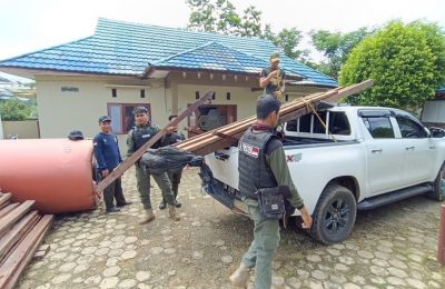 Patroli dan pengawasan ketat dalam pengamanan hutan. (Ist)