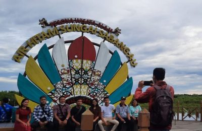Wisata Air Hitam Kereng Bangkirai. (Ist)