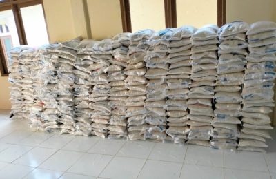 Bantuan berupa beras melalui Dinas Ketahanan Pangan (DKP) Kabupaten PPU. (Ist)