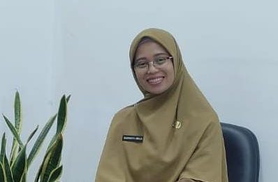 Nadhiratul Amalia, Analis Perlindungan Perempuan, Bidang PPHAP DP3AP2KB Kabupaten PPU. (Ist)