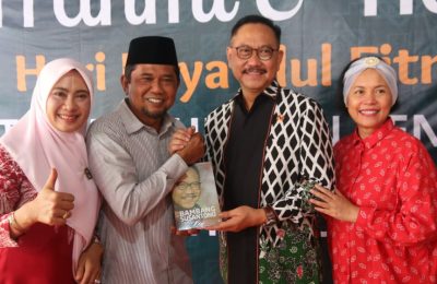 Bupati Penajam Paser Utara (PPU), Hamdam menerima kunjungan silahturahmi Kepala Otorita Ibu kota Nusantara (IKN), Bambang Susantono. (Ist)