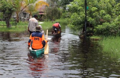 Banjir di Kota Palangka Raya. (Ist)