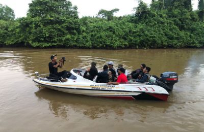 Tim Reborn Borneo Exploridetion mengunjungi Babulu Laut. (Ist)