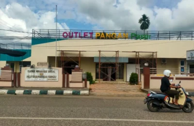 Outlet pangan di Jalan R.A Kartini Kecamatan Tanah Grogot. (Ist)