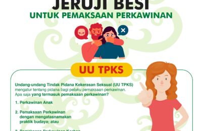 Jeruji Besi Untuk Pemaksaan Perkawinan. (Tin)