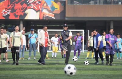 Tendangan Merdeka Fun Football di BRILiaN Stadium. (Ist)