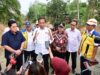Presiden Jokowi memberikan keterangan pers usai meninjau penanganan IJD di Kabupaten Penajam Paser Utara, Kalimantan Timur. (Ist)