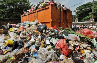 Tumpukan sampah di lingkungan masyarakat. (ilustrasi). (Ist)
