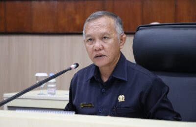 Wakil Ketua DPRD Kaltim Muhammad Samsun Saat Memimpim Rapat Paripurna Ke-42 DPRD Provinsi Kalimantan Timur. (Ist)