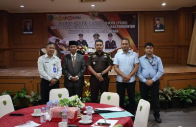 FGD Aspek Hukum Pengadaan Barang dan Jasa Pemerintah. (Ist)