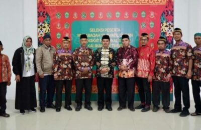 Peserta MTQ Tingkat Nasional XXX Kaltim 2024. (Ist)