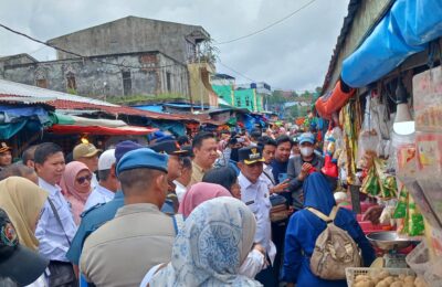 Sidak Kebutuhan Bahan Pokok dan Bahan Penting. (Ist)