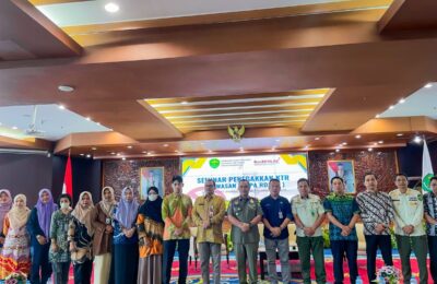 Perisalah Legislatif Ahli Muda Nina Afrida Muhery mewakili Sekretaris DPRD Kaltim menghadiri Seminar Penegakkan Kawasan Tanpa Rokok (KTR) di Perangkat Daerah Provinsi Kalimantan Timur. (Ist)