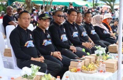 Anggota Komisi II DPRD Kaltim Sapto Setyo Pramono Ketika Mengikuti Jalan Sehat Dalam Rangka Pemilu & Pilkada Tahun 2024. (Ist)