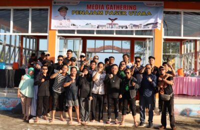 Media Gathering Bersama Pemkab PPU. (Ist)