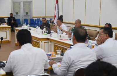 Pertemuan pra sosialisasi Gugus Tugas Reforma Agraria (GTRA) di kantor Bupati PPU. (Ist)