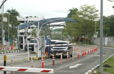Penerapan sistem cashless di Bandar Udara Internasional Sultan Aji Muhammad Sulaiman (SAMS) Sepinggan Balikpapan. (Ist)
