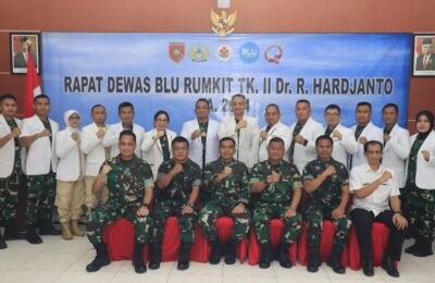 Rapat kerja Dewan Pengawas Rumah Sakit Tk. II Dr. R. Hardjanto. (Ist)