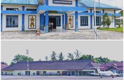 Simpul transportasi di Kalimantan yakni Pelabuhan Kumai di Pangkalan Bun Kalimantan Tengah dan Bandara Rahadi Oesman di Ketapang Kalimantan Barat. (Ist)