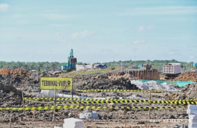 Pembangunan Proyek Bandara IKN. (Ist)