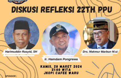 Ngode #7, Refleksi 22 Tahun Kabupaten PPU. (Ist)