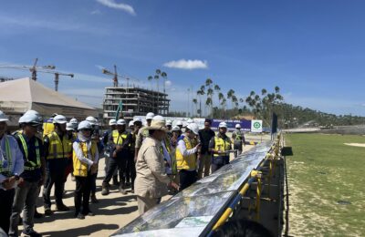 Prabowo Tinjau Kesiapan Lokasi Upacara untuk HUT RI Perdana di IKN. (Ist)