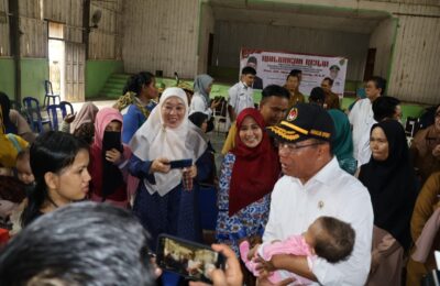 Menko PMK Kunjungi Kelurahan Sotek. (Ist)
