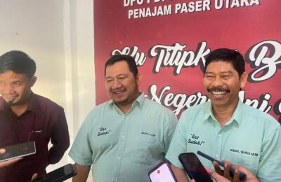 Bakal pasangan calon Bupati dan Wakil Bupati Penajam Paser Utara (PPU), Mudyat Noor dan Waris Muin. (Ist)