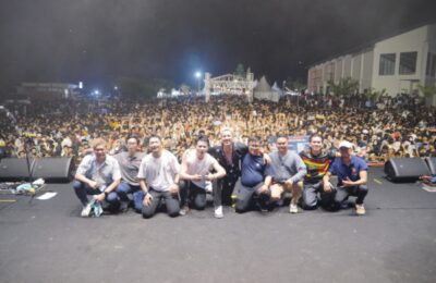 Band Bagindas tampil di KPU Fest Balangan 2024. (Ist)