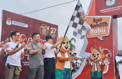 Fun Walk di acara KPU Fest 2024. (Ist)