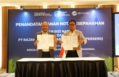 Kerja sama strategis antara BGN dengan Holding BUMN Pangan ID FOOD. (Ist)