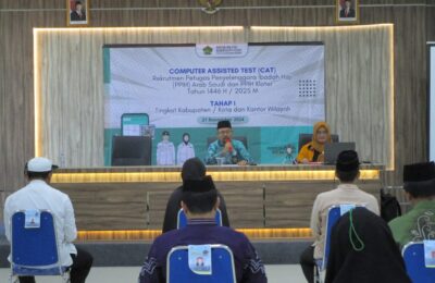 CAT Rekrutmen Petugas Penyelenggara Ibadah Haji di Balangan. (Ist)