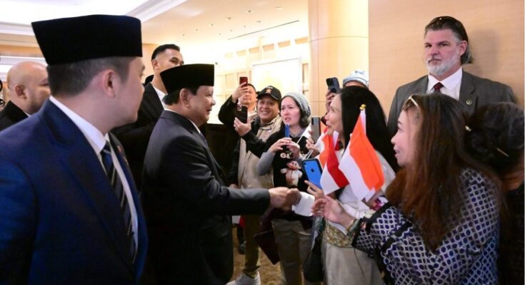 Presiden Prabowo Subianto tiba di Washington DC, Amerika Serikat. (Ist)