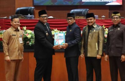 Sidang Paripurna DPRD Kabupaten PPU. (Ist)