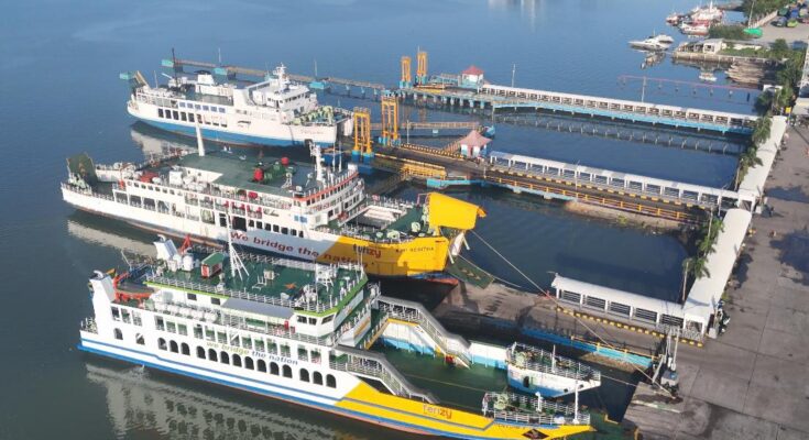 Ilustrasi kapal - kapal angkutan penumpang. (Ist)