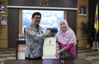 Sertijab Pelaksana Tugas (Plt) Kepala Dinas Kesehatan Provinsi Kalimantan Selatan. (Ist)