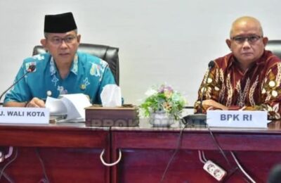 Entry Meeting Badan Pemeriksa Keuangan Republik Indonesia Perwakilan Kalimantan Tengah. (Ist)