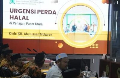 Usulan Peraturan Daerah tentang Produk Halal. (Ist)