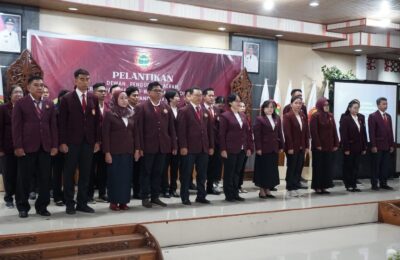 Pelantikan Dewan Pengurus Daerah (DPD) Persatuan Perawat Nasional Indonesia (PPNI) Kota Palangka Raya periode 2024-2029. (Ist)