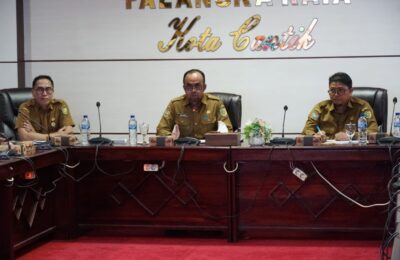 Rakor dan Evaluasi Percepatan Penanganan Kawasan Puntun. (Ist)