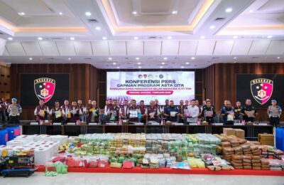 Bea Cukai dan Polri bekerja sama dalam memberantas penyelundupan narkoba. (Ist)