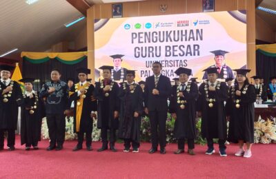 Pengukuhan Guru Besar UPR. (Ist)