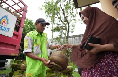 Operasi Pasar Gas LPG 3 Kg bersubsidi. (Ist)
