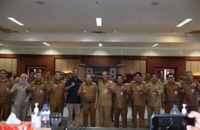 Rakor Percepatan Pembangunan Sumber Dana APBN Kalsel 2025. (Ist)