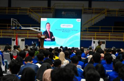 Kuliah Umum bertema “Persiapan Menghadapi Tantangan Masa Depan”. (Ist)