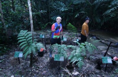 Peringatan Hari Bumi Sedunia 2025, mengusung tema “Our Power, Our Planet” di Kebun Raya Balikpapan. (Ist)