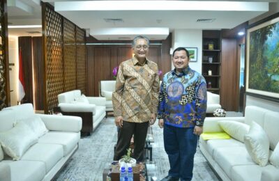 Bupati PPU, Mudyat Noor, melakukan pertemuan strategis dengan Menteri Pekerjaan Umum (PU), Dody Hanggodo. (Ist)