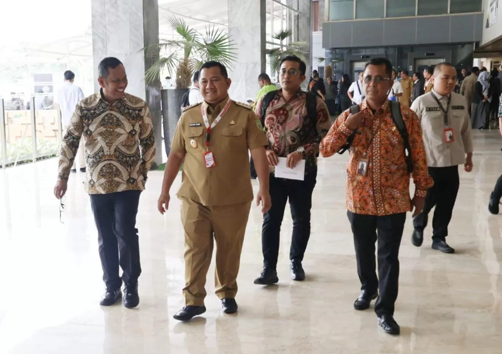 Rombongan Bupati PPU, Mudyat Noor. (Ist)