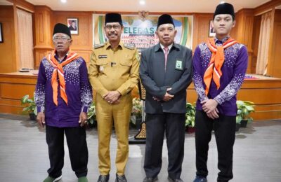 Sebanyak 130 jamaah haji asal Kabupaten Penajam Paser Utara (PPU) tahun 2025 diberangkatkan. (Ist)