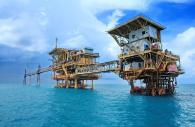 Anjungan lepas pantai PT. Pertamina Hulu Energi. (Ist)